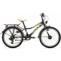 Детский велосипед Rock Machine SURGE 20 CITY black/green/white (803.2016.20004)