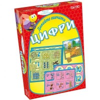 Настольная игра Tactic Давайте изучать цифры (40302)
