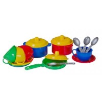 Игрушка для песка Технок посуда Маринка в сетке (2209)