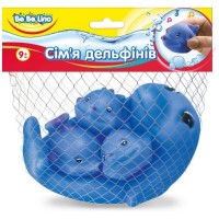 Игрушка для ванной BeBeLino Семья дельфинов (57092)