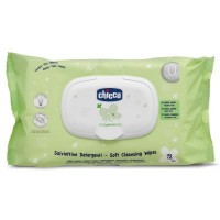 Влажные салфетки Chicco мягкие очищающие 72 шт (02738.10)