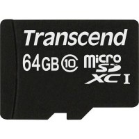 Карта памяти Transcend 64GB microSDXC Class 10 (TS64GUSDXC10)