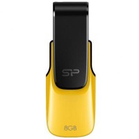 USB Flash Drive 8Gb Silicon Power Ultima U31 Yellow / 26/5Mbps / SP008GBUF2U31V1Y