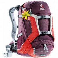 Рюкзак туристический Deuter Trans Alpine 26 SL 5522 aubergine-fire (32213 5522)