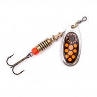 Блесна Mepps Black Fury silver/orange 4.5гр №2 (30427 402)