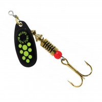 Блесна Mepps Black Fury black/chartreuse 3.5гр №1 (30448 001)