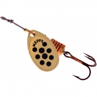 Блесна Mepps Aglia Decorees gold/black dots 3.5гр №1 (30114 001)