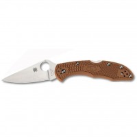 Нож Spyderco Delica 4 коричневый (C11FPBN)