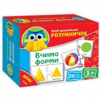Настольная игра Vladi Toys Учим формы (укр.язык) (VT1309-05)