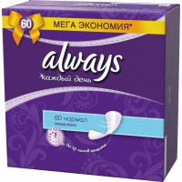 Ежедневные прокладки Always Every day Normal 60 шт (4015400586241)