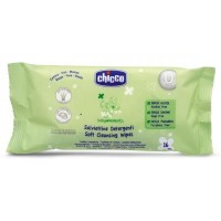 Влажные салфетки Chicco мягкие очищающие 16 шт (02738.00)