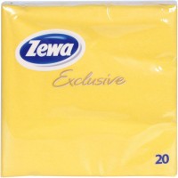 Салфетки столовые Zewa Set Luxury 3-слойные желтые 20 шт (9011111186768)