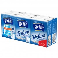 Носовые платки Grite Perlum Pocket 3 слоя 8 шт х 6 пачек (4770023347883)