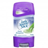 Дезодорант-антиперспирант Lady Speed Stick Алоэ 65 г (8590232000982)