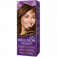 Крем-краска для волос Wellaton стойкая 5/4 Каштан (4056800023066)