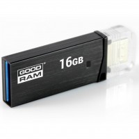 USB флеш накопитель GOODRAM 16GB OTN3 (Twin) Black USB 3.0 (OTN3-0160K0R11)