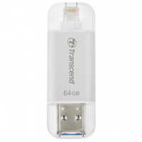 USB флеш накопитель Transcend 64GB JetDrive Go 300 Silver USB 3.1 (TS64GJDG300S)