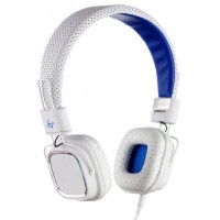 Наушники KitSound KS Clash On-Ear Headphones with In-line Mic (White) (KSCLAWH)