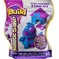Набор для творчества Wacky-Tivities Kinetic sand build голубой, фиолетовый (71428BP)