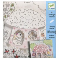 Набор для творчества Djeco Раскраска Дюймовочка (DJ09637)