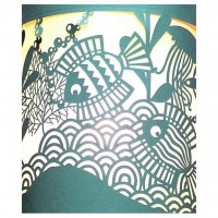 Набор для творчества Djeco Абажур для потолочных светильников В океане (DD04644)