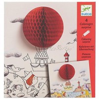 Набор для творчества Djeco Альбом-раскраска Веселый шар (DJ09648)