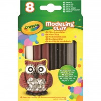 Набор для творчества Crayola Масса для моделирования натуральных цветов 8 шт (57-0314)