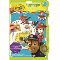 Набор для творчества Crayola Книга-раскраска c наклейками для малышей Щенячий патруль (81-1373)