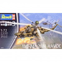 Сборная модель Revell Ударный вертолет MIL Mi-28N HAVOC 1:72 (4944)