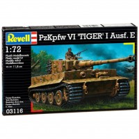 Сборная модель Revell Танк PzKpfw IV Tiger I Ausf.E1:72 (3116)