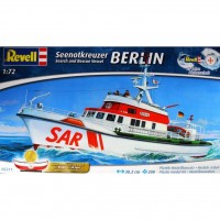 Сборная модель Revell Спасательный немецкий патрульный катер DGzRS Berlin 1:72 (5211)