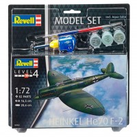 Сборная модель Revell Самолет Бомбардировщик-разведчик Heinkel He70 F-2 1:72 (63962)