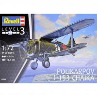 Сборная модель Revell Самолет Polikarpov I-153 Chaika 1:72 (3963)