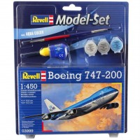 Сборная модель Revell Самолет Boeing 747-200 1:450 (63999)