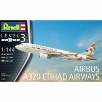 Сборная модель Revell Самолет Airbus A320 Etihad 1:144 (3968)