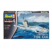 Сборная модель Revell Подводная лодка German Submarine Type XXIII 1:144 (5140)