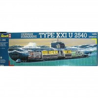 Сборная модель Revell Подводная лодка U-Boat XXI Type w. Interieur (5078)