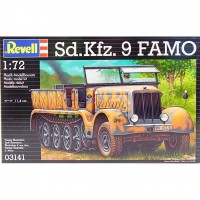 Сборная модель Revell Полугусеничный автомобиль Sd.Kfz. 9 Halftrack Famo18t 1:72 (3141)
