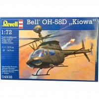 Сборная модель Revell Многоцелевой вертолёт Bell OH-58D Kiowa 1:72 (4938)