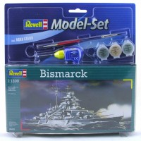 Сборная модель Revell Линейный корабль Bismarck 1:1200 (65802)