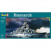 Сборная модель Revell Линейный корабль Bismarck 1:1200 (5802)
