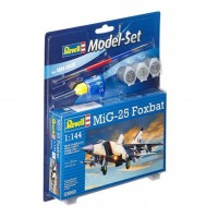 Сборная модель Revell Истребитель-перехватчик MiG-25 Foxbat 1:144 (63969)