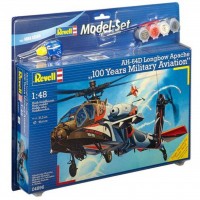 Сборная модель Revell Вертолет AH-64D Apache 100-Mil 1:48 (64896)