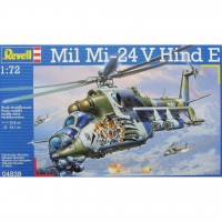 Сборная модель Revell Вертолёт Mil Mi-24 Hind D/E 1:72 (4839)