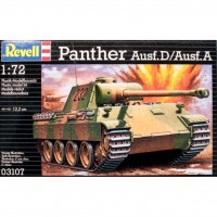 Сборная модель Revell Танк PzKpfw. V Panther Ausf. D/Ausf. A 1:72 (3107)
