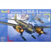 Сборная модель Revell Самолет Junkers Ju88 A-4 Bomber 1:72 (4672)