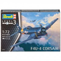 Сборная модель Revell Палубный истребитель F4U-4 Corsair 1:72 (3955)