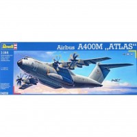 Сборная модель Revell Военно-транспортный самолёт Airbus A400 M Atlas 1:144 (4859)