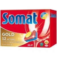 Таблетки для посудомоечных машин Somat Gold 20 шт (9000101020328)