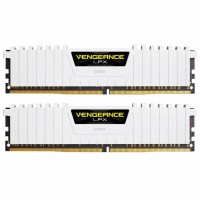 Модуль памяти DDR4 16GB (2x8GB) 3200 MHz LPX White CORSAIR (CMK16GX4M2B3200C16W) CL16, 1.2 V